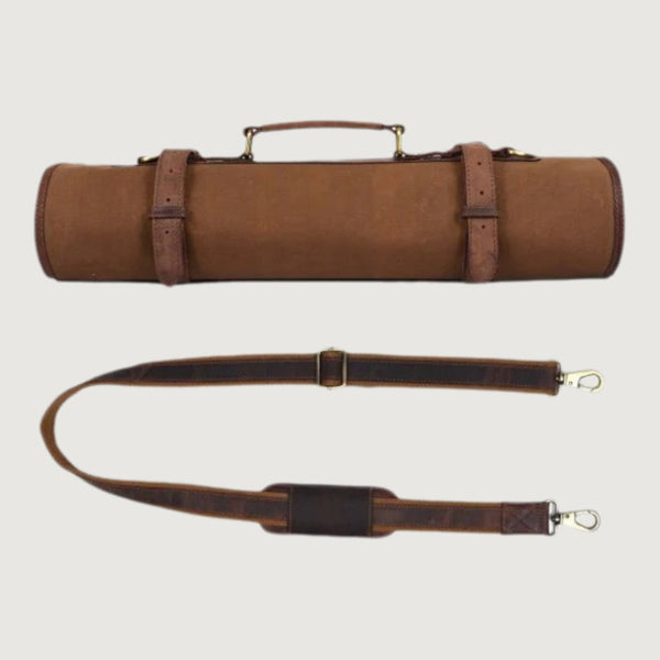 Tuscania Leather Knife Roll