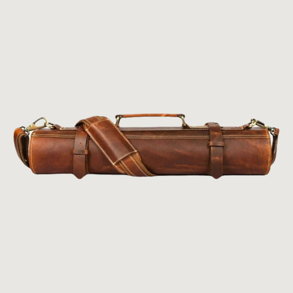 Torino Ranch Leather Chef Knife Roll